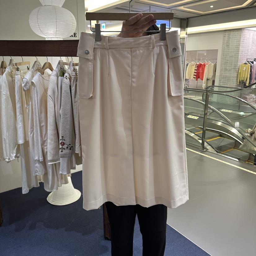 FURE韓國直郵女士新款真品職業休閑推薦時尚人氣長裙系帶FURE長裙