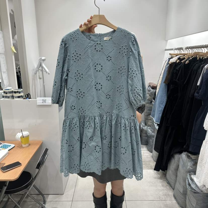 XPARTY東大門代購女士新款26春夏推薦人氣休閑真品連衣裙XPARTY連衣裙