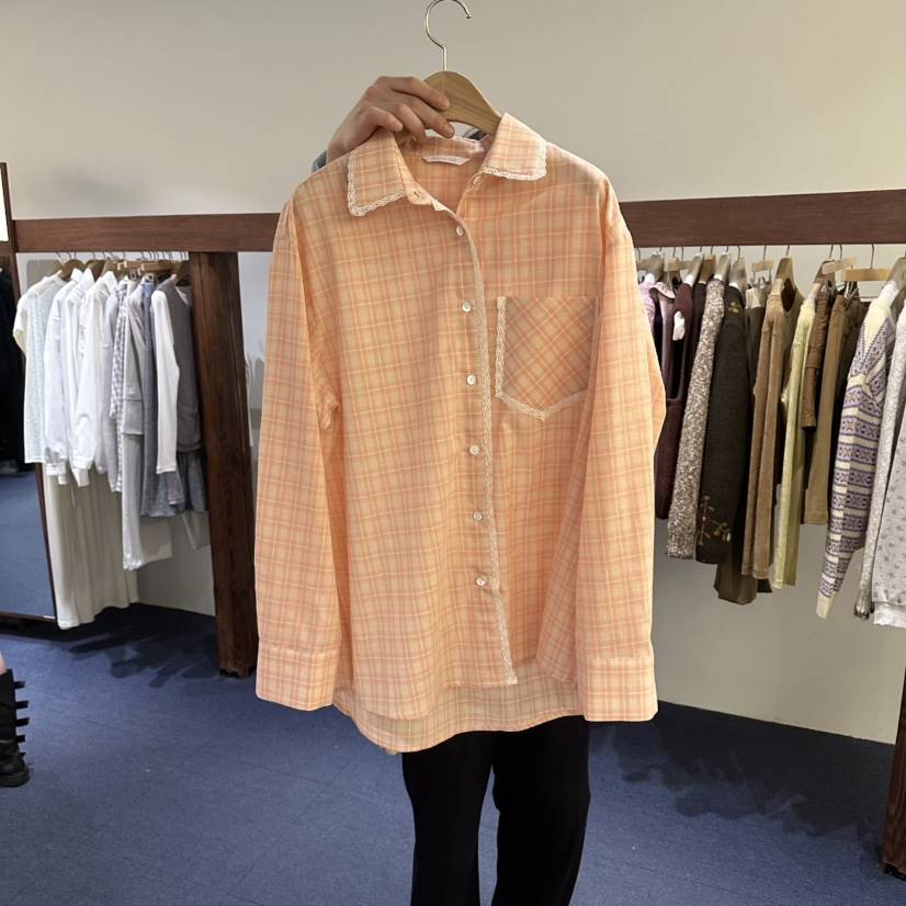 FURE東大門代購女裝新款時尚推薦人氣職業26春夏襯衫蕾絲衫FURE襯衫/蕾絲衫