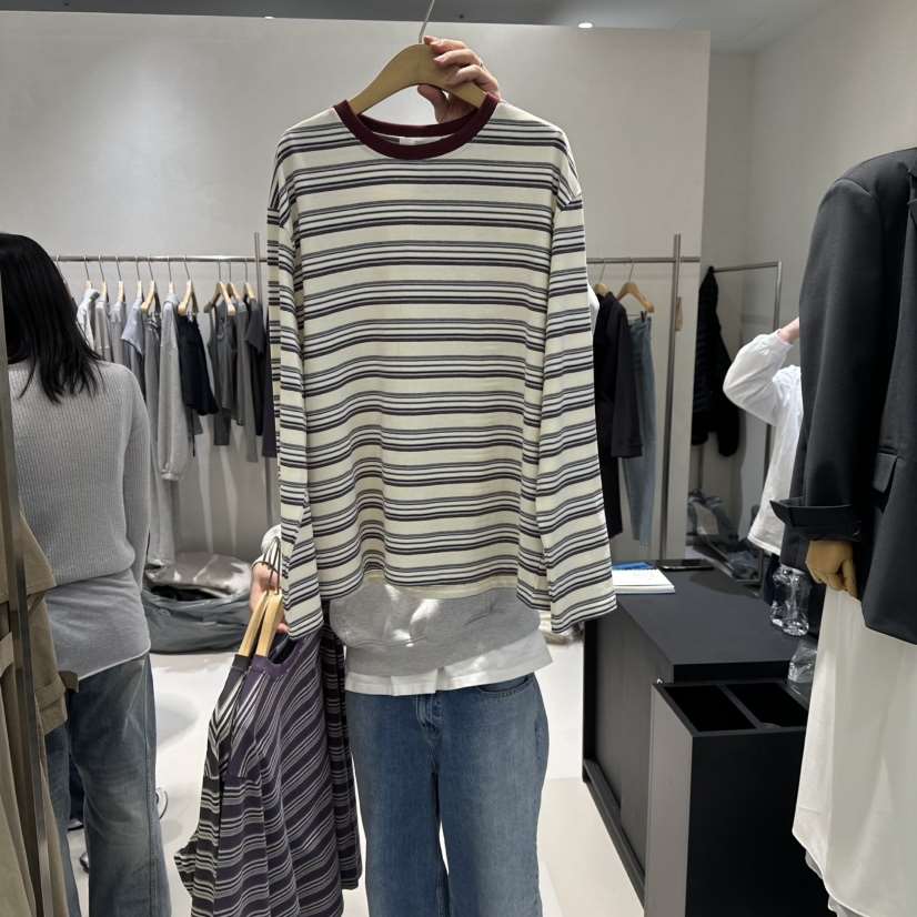 OVU東大門實拍女裝新品人氣推薦26春夏真品時尚熱賣長袖T恤OVU長袖T恤