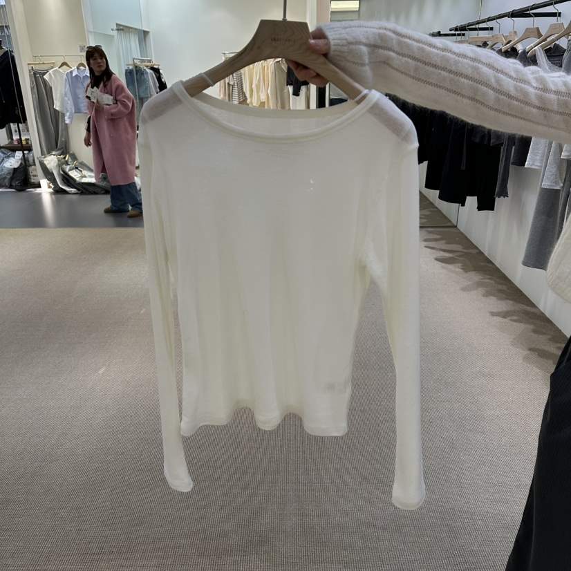 VEGETABLE東大門代購女士新款真品時尚26春夏休閑長袖T恤VEGETABLE長袖T恤