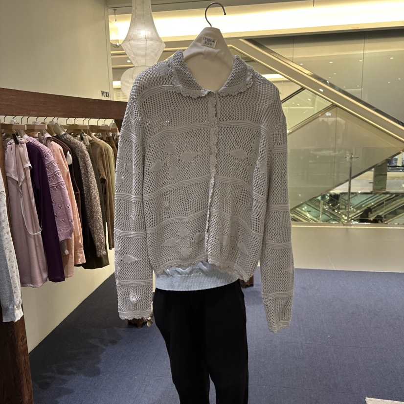 FURE東大門實拍女士新品休閑真品熱賣人氣時尚針織衫手工FURE針織衫