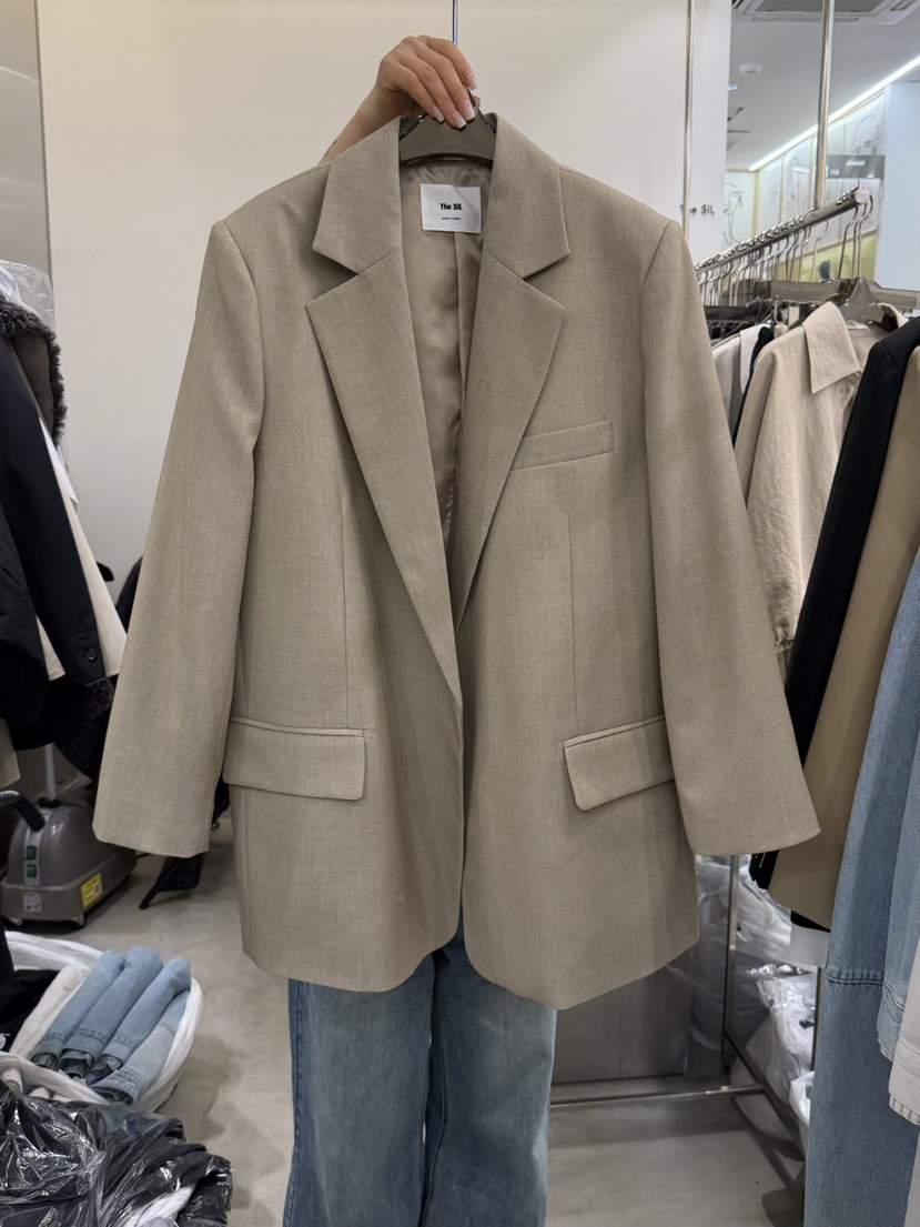 THE SIL韓國直郵女裝新品人氣休閑推薦真品職業26春夏夾克THE SIL/1 2ILLY夾克