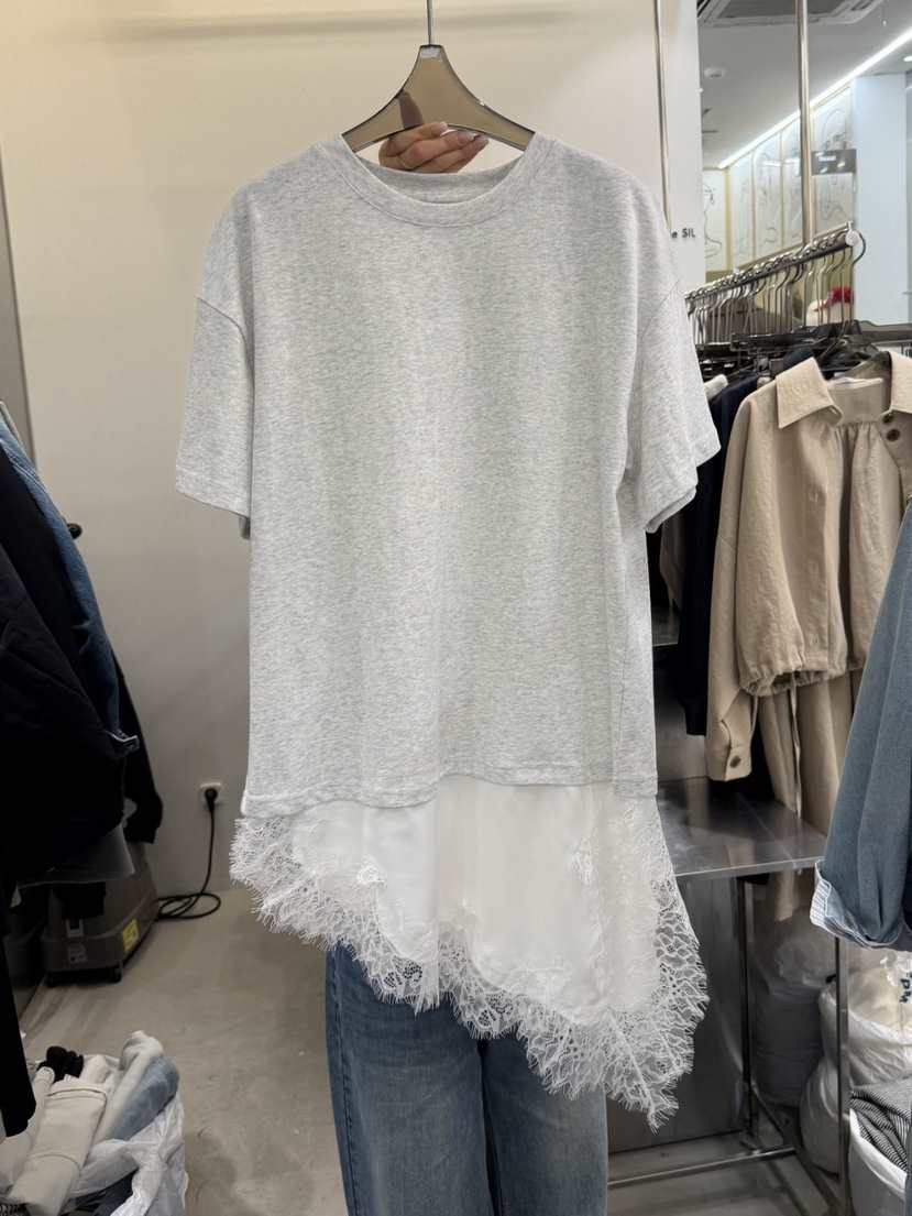 THE SIL韓國代購女士新款職業推薦休閑時尚26春夏真品T恤THE SIL/1 2ILLYT恤