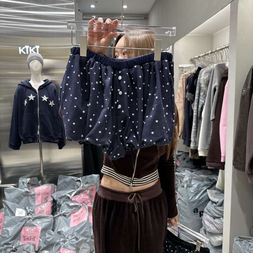 KIKI韓國代購女裝新品26春夏職業真品熱賣時尚休閑人氣短褲KIKI短褲