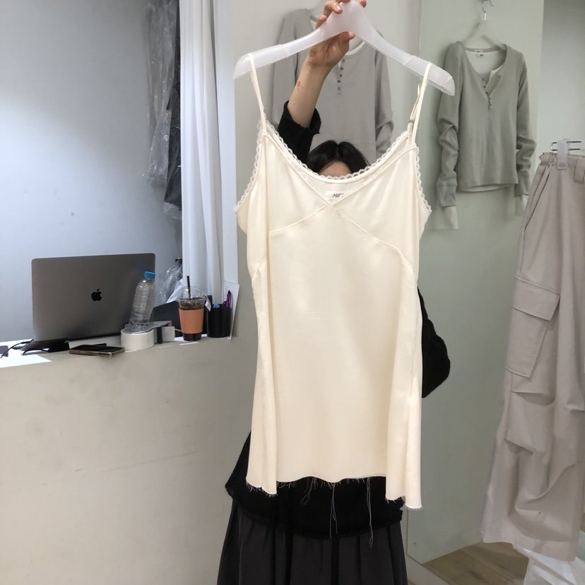 AUBE東大門直郵女士新款人氣職業真品休閑時尚連衣裙褶皺AUBE連衣裙