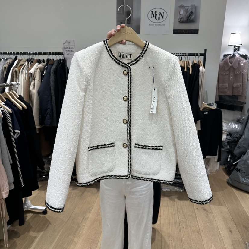 M.G.N東大門直郵女裝新款職業休閑26春夏時尚推薦真品夾克MAGNET夾克