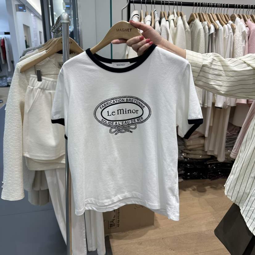 M.G.N韓國直郵女士新品職業熱賣人氣26春夏時尚真品T恤MAGNETT恤