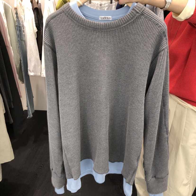 TAFFETA/MURET韓國直郵女士新品推薦真品長袖T恤不含內搭TAFFETA/MURET長袖T恤