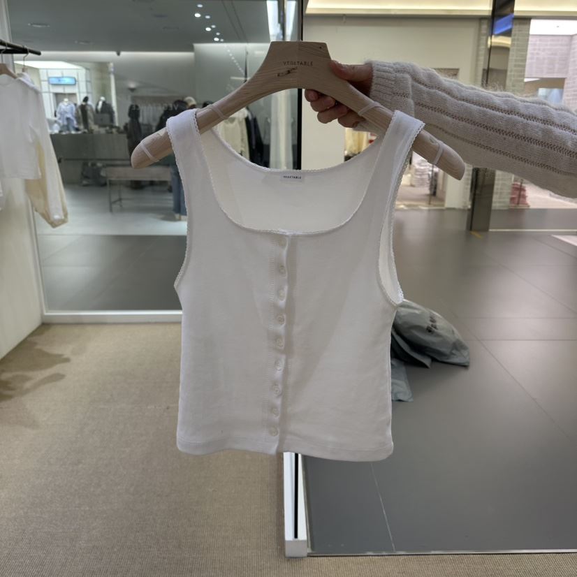 VEGETABLE東大門代購女裝新款真品職業人氣休閑熱賣吊帶背心VEGETABLE吊帶/背心