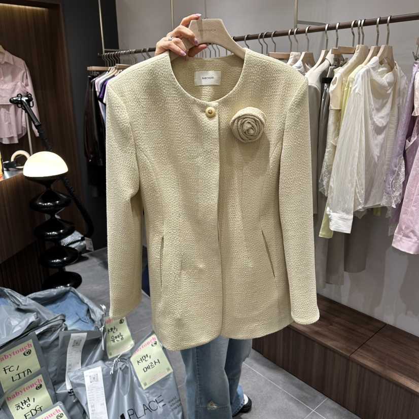 BABYTOUCH韓國直郵女裝新品推薦職業26春夏休閑時尚夾克套裝BABYTOUCH夾克