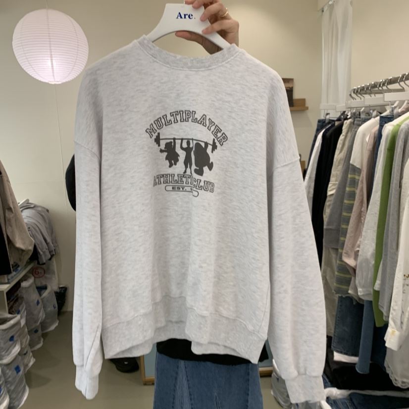 ARE東大門實拍女裝新品職業休閑推薦時尚真品人氣熱賣衛衣ARE YOU/ARE衛衣