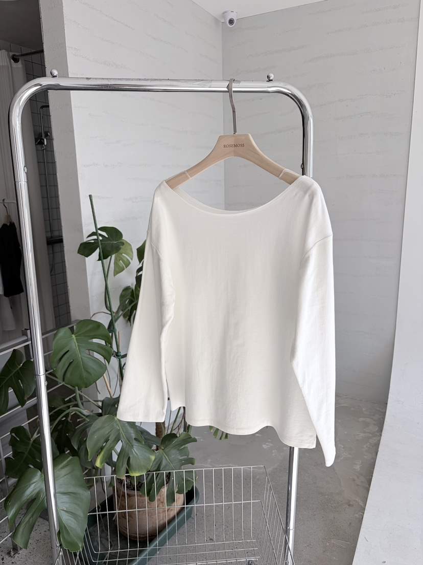 ORDINARYA東大門直郵女裝新款推薦真品人氣熱賣26春夏長袖T恤ROESMMOSS長袖T恤
