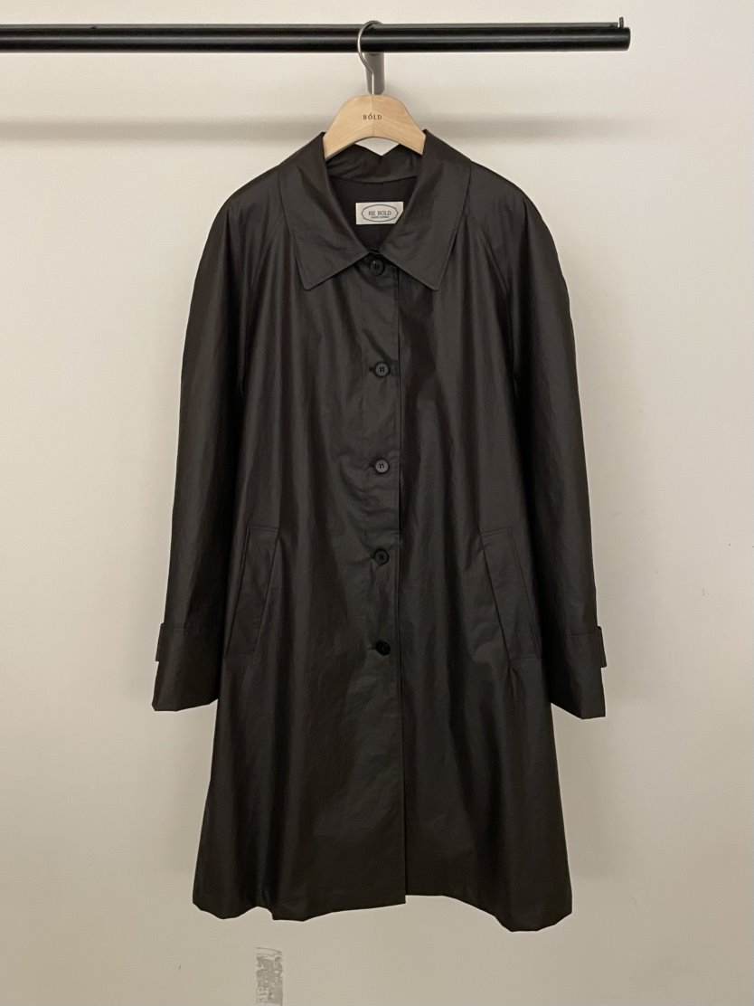 BOLD-A韓國代購女裝新款推薦人氣26春夏時尚長款風衣涂層RE BOLD長款風衣