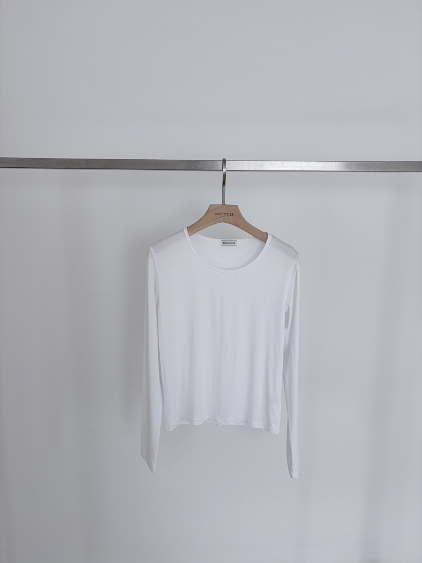 ORDINARYA東大門代購女裝新品職業時尚休閑熱賣推薦長袖T恤ROESMMOSS長袖T恤