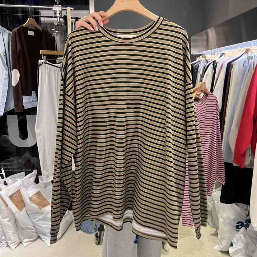 BANY ANCO東大門直郵女裝新品人氣時尚推薦26春夏長袖T恤BANY ANCO長袖T恤