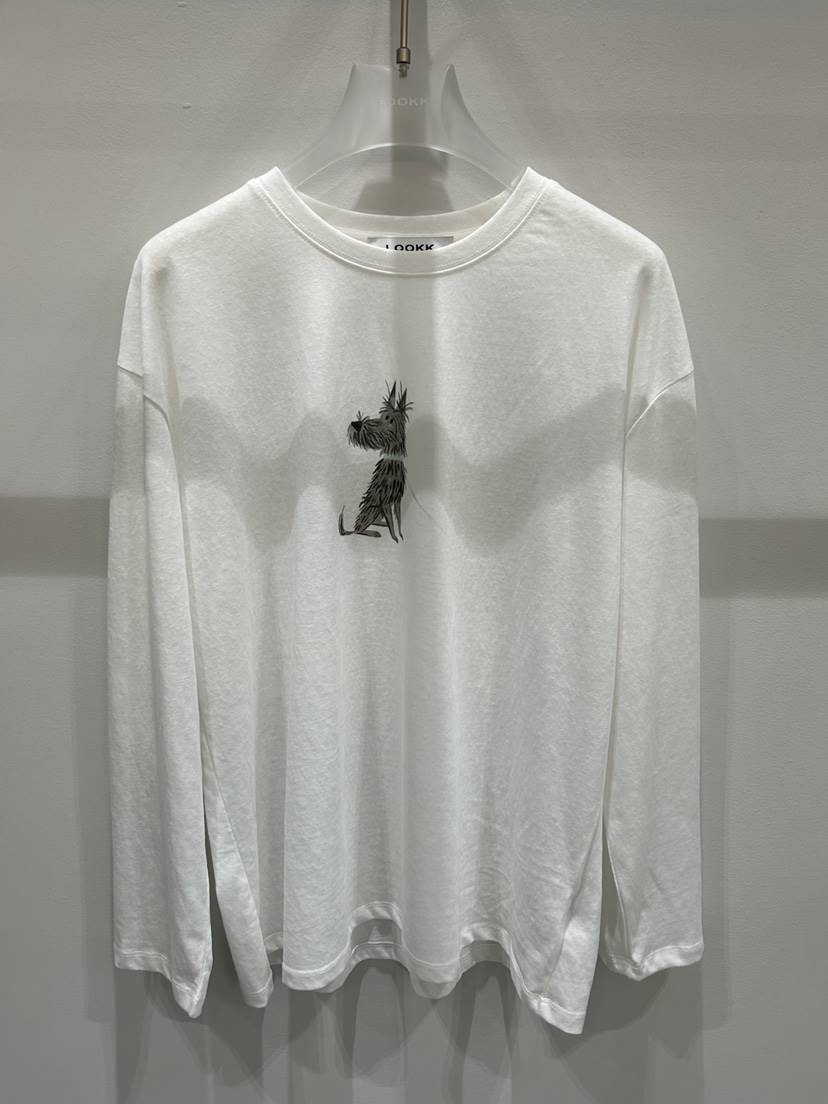 LOOKK/MIMME韓國代購女裝新品真品時尚職業人氣26春夏長袖T恤LOOKK/MIMME長袖T恤