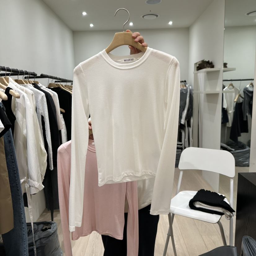 NOTTINGHAM/AVECNOUS東大門實拍女士新款休閑時尚長袖T恤NOTTINGHAM/AVECNOUS長袖T恤