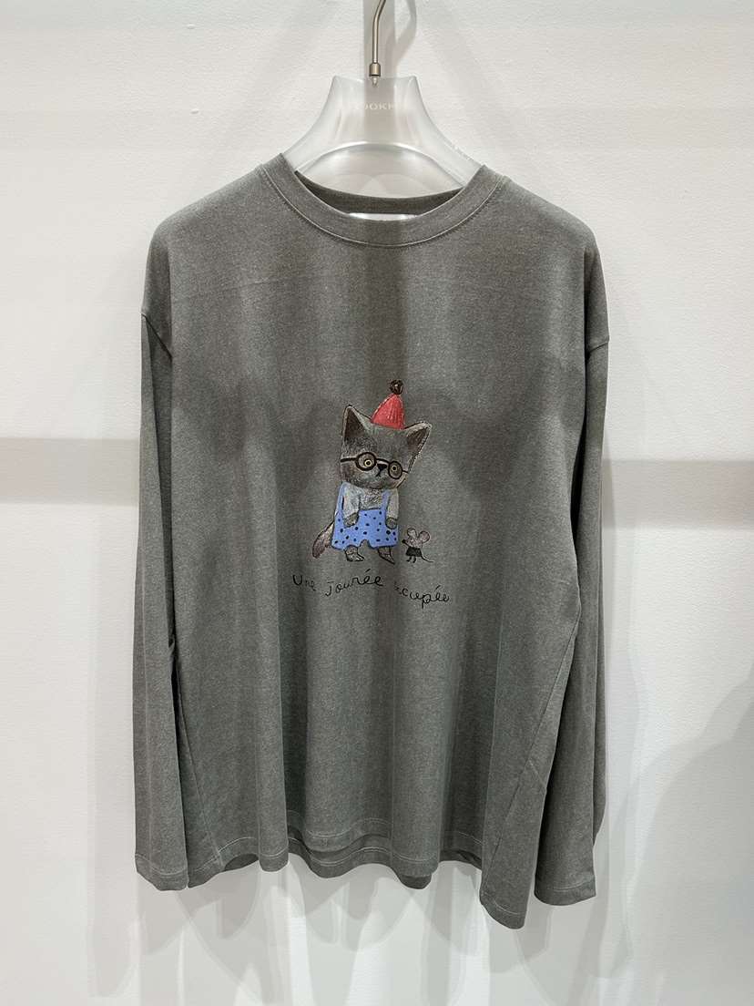 LOOKK/MIMME韓國直郵女裝新款熱賣人氣26春夏時尚長袖T恤LOOKK/MIMME長袖T恤