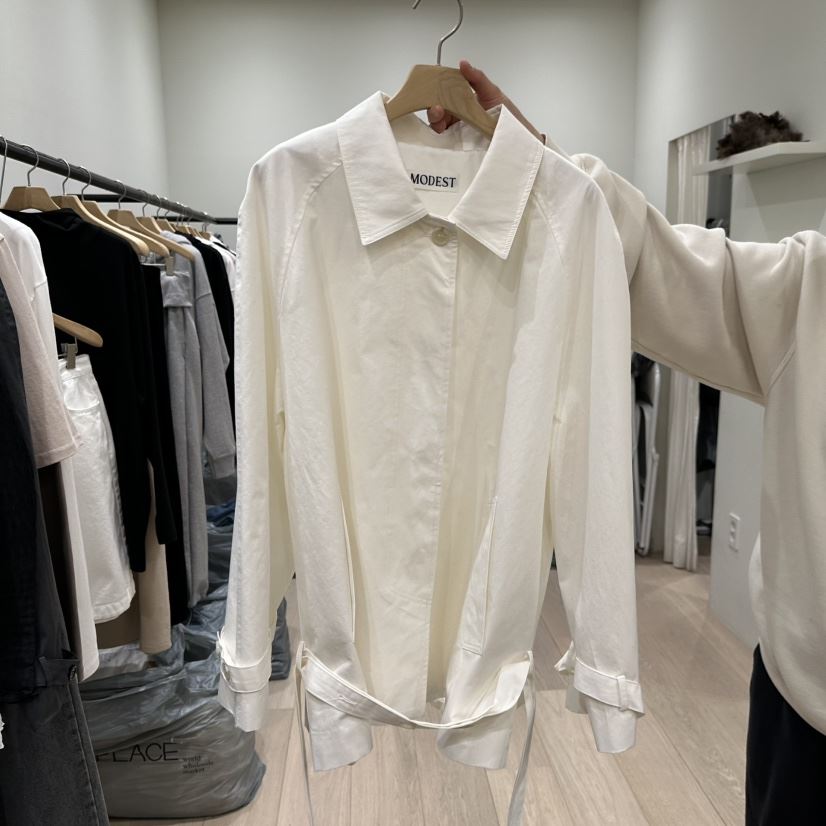 NOTTINGHAM/AVECNOUS東大門直郵女裝新品熱賣夾克含腰帶圍巾NOTTINGHAM/AVECNOUS夾克