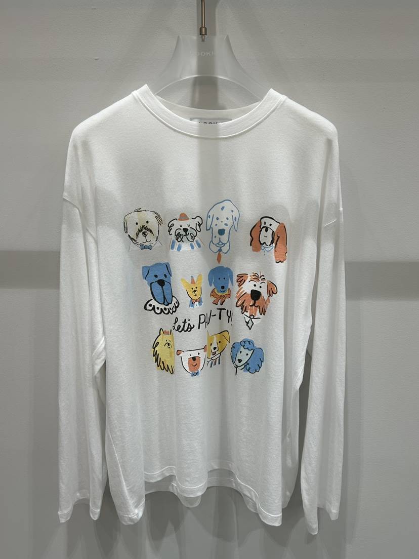 LOOKK/MIMME韓國直郵女裝新款26春夏熱賣時尚休閑長袖T恤LOOKK/MIMME長袖T恤