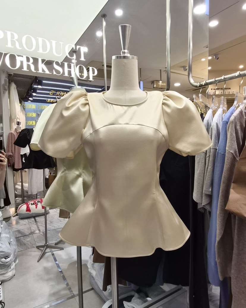 WORK SHOP東大門代購女士新品職業人氣熱賣休閑襯衫蕾絲衫Work_shop襯衫/蕾絲衫