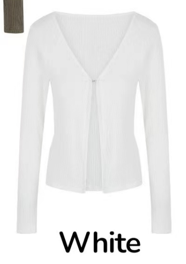 BUSTLING韓國代購女士新品職業熱賣休閑26春夏長袖T恤開衫BUSTLING長袖T恤