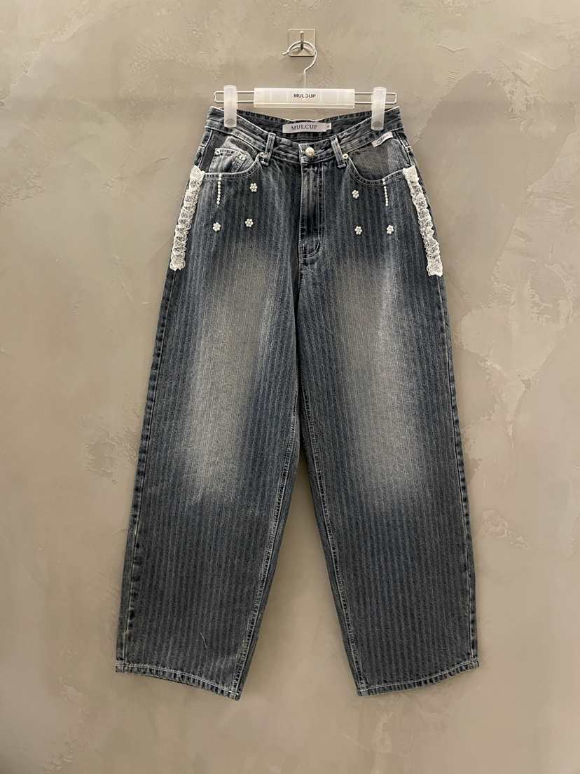 MULCUP東大門代購女裝新款26春夏熱賣職業真品推薦牛仔褲MULCUP牛仔褲
