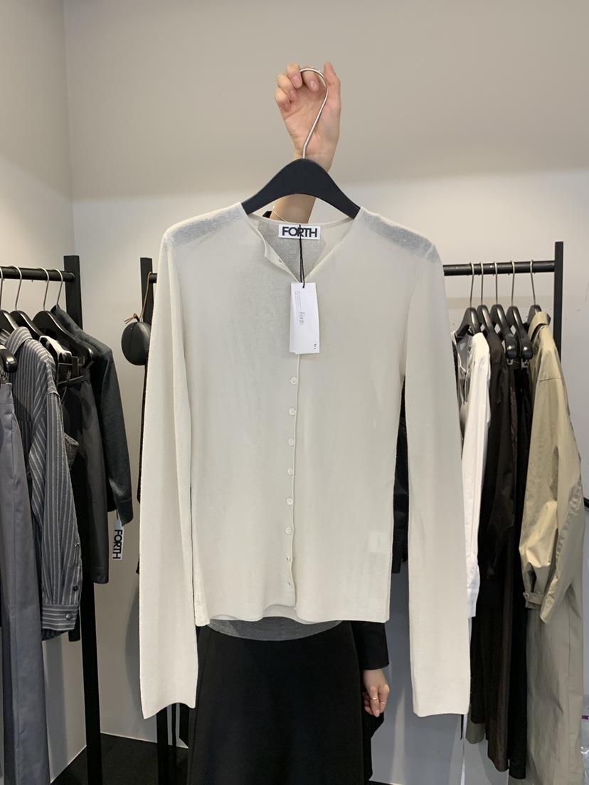 FORTH韓國代購女士新品時尚真品休閑26春夏熱賣職業針織衫FORTH針織衫