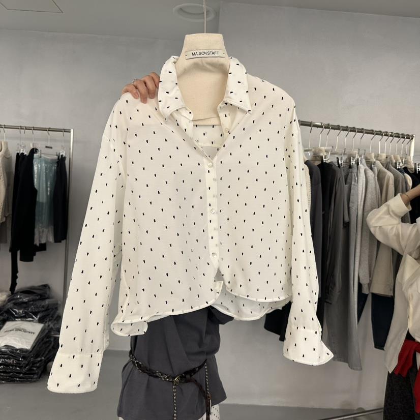 DOUBLE STANDARD/LE SMOKING/MAISONSTAFF韓國代購女士新品真品襯衫蕾絲衫MAISONSTAFF襯衫/蕾絲衫