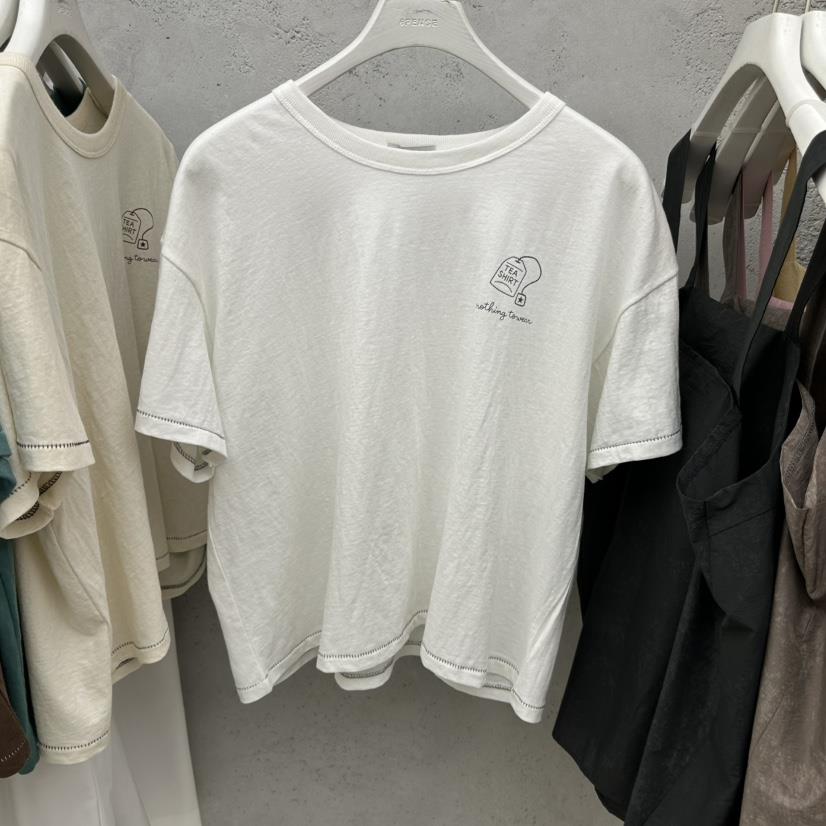 SIXTEEN韓國代購女士新款推薦職業26春夏時尚熱賣真品T恤SIXTEENT恤