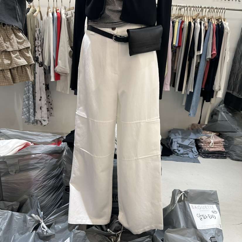 BAGUETTE-P韓國代購女裝新款推薦時尚真品休閑褲不含腰包BAGUETTE-P休閑褲
