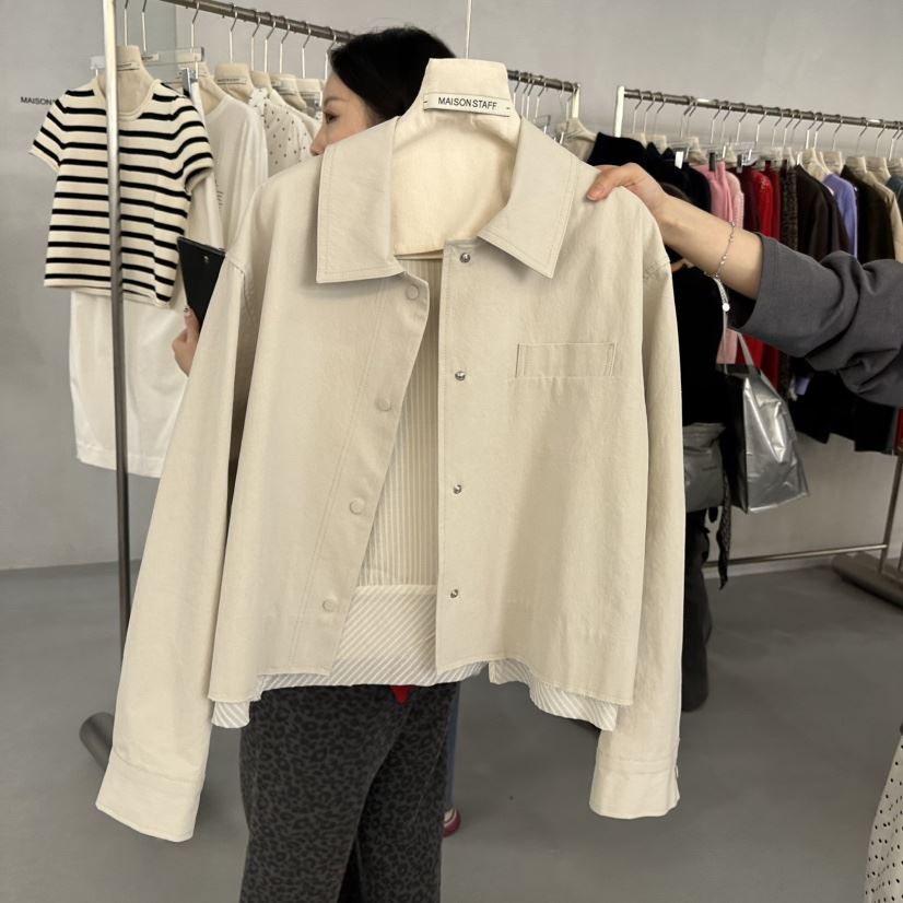 DOUBLE STANDARD/LE SMOKING/MAISONSTAFF東大門實拍女士新品真品夾克MAISONSTAFF夾克