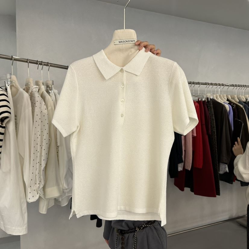 DOUBLE STANDARD/LE SMOKING/MAISONSTAFF東大門直郵女裝新款26春夏針織衫MAISONSTAFF針織衫