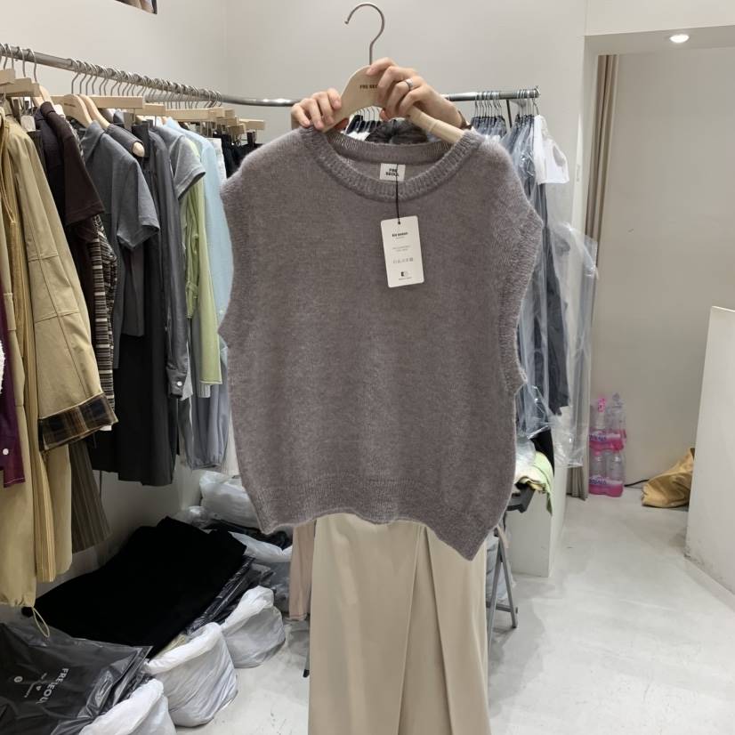 FRE韓國東大門直郵女裝新品熱賣人氣推薦時尚26春夏吊帶背心棉FRE吊帶/背心