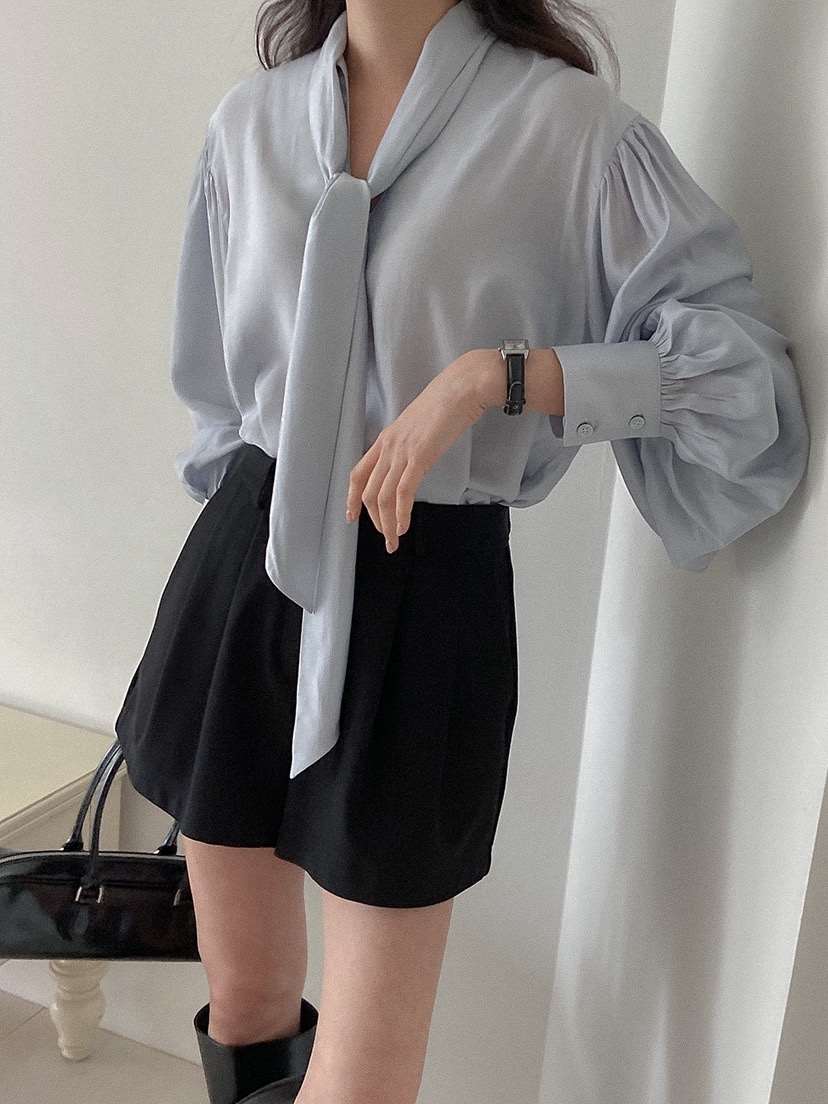 X韓國直郵女裝新品推薦人氣職業熱賣休閑時尚26春夏襯衫蕾絲衫X襯衫/蕾絲衫