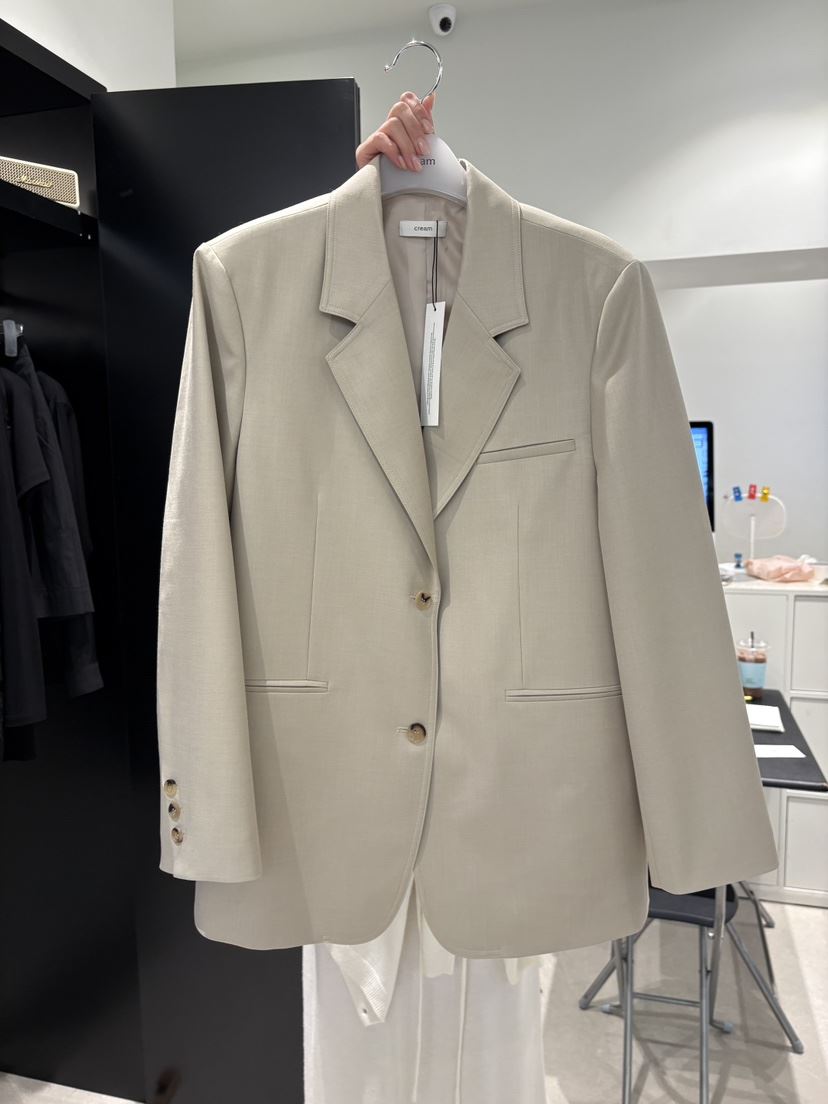 CREAM-P韓國直郵實拍女士新品時尚職業推薦26春夏熱賣夾克CREAM-P夾克