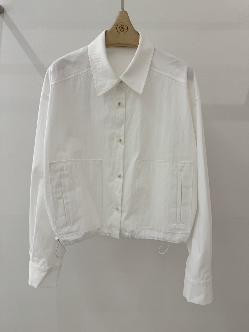 WEAUE SELVAGE韓國東大門代購女裝新款職業推薦夾克口袋Weave Selvage夾克