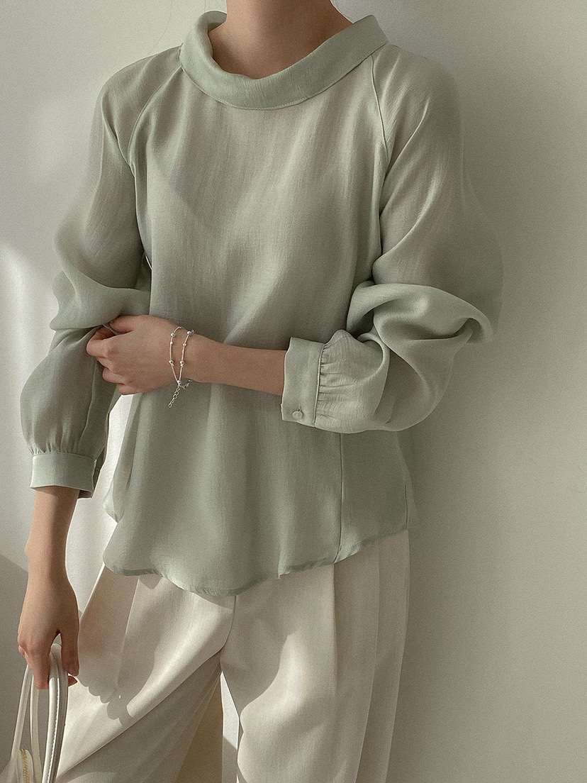 X韓國東大門代購女士新品休閑推薦人氣時尚26春夏襯衫蕾絲衫X襯衫/蕾絲衫