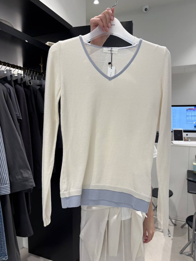 CREAM-P韓國東大門代購女裝新款職業熱賣人氣26春夏針織衫CREAM-P針織衫
