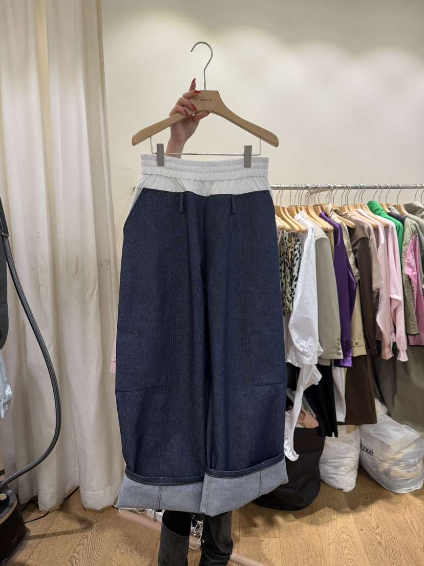 AUVERFIT韓國直郵女士新品推薦時尚職業26春夏人氣牛仔褲AUVERFIT牛仔褲