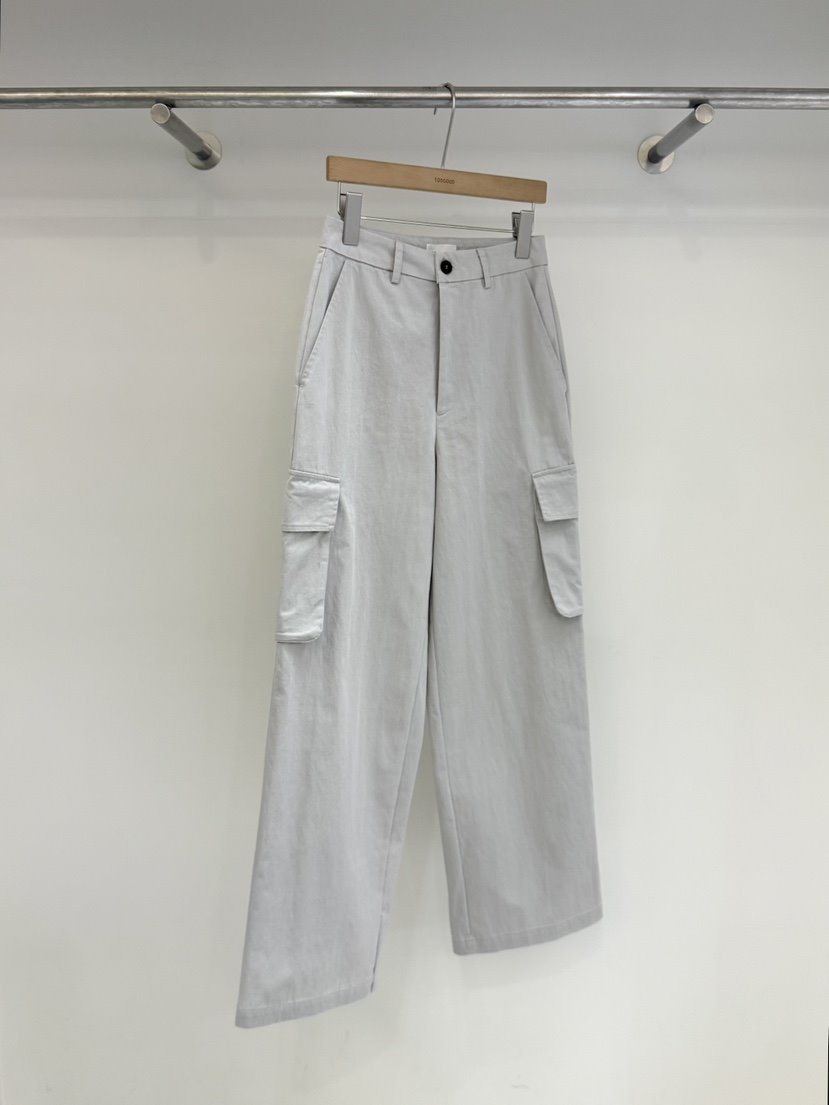 TOOGOOD韓國代購女裝新款26春夏職業推薦休閑休閑褲口袋棉質TOOGOOD休閑褲