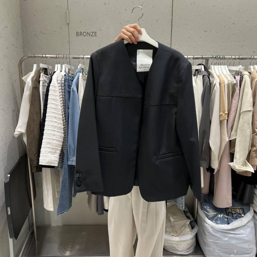 BRONZE韓國代購女士新款推薦人氣休閑職業26春夏時尚夾克BRONZE夾克