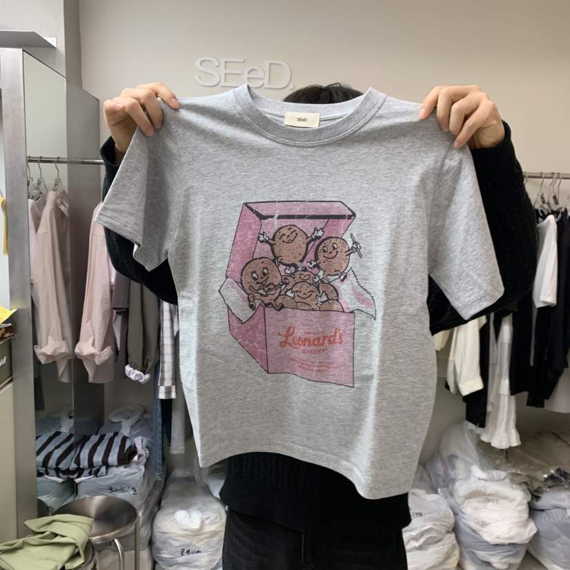 LEESEED-A韓國代購女士新款推薦人氣26春夏時尚熱賣職業T恤SEeD/LEESEEDT恤