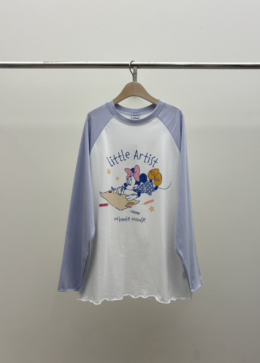 TOLL韓國直郵女裝新品職業26春夏時尚人氣熱賣休閑長袖T恤TOLL長袖T恤