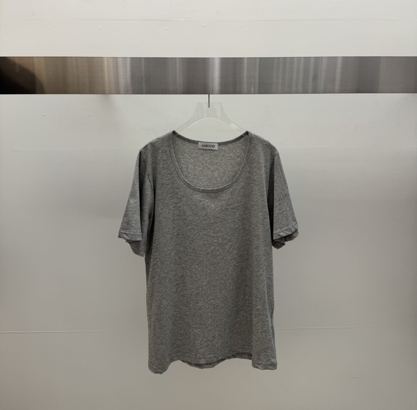 AMOOD韓國直郵女裝新款職業人氣休閑熱賣時尚26春夏推薦T恤AMOODT恤