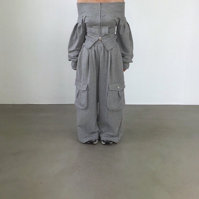 2TWO MOON韓國直郵女裝新款人氣推薦職業休閑休閑褲口袋2TWO MOON休閑褲