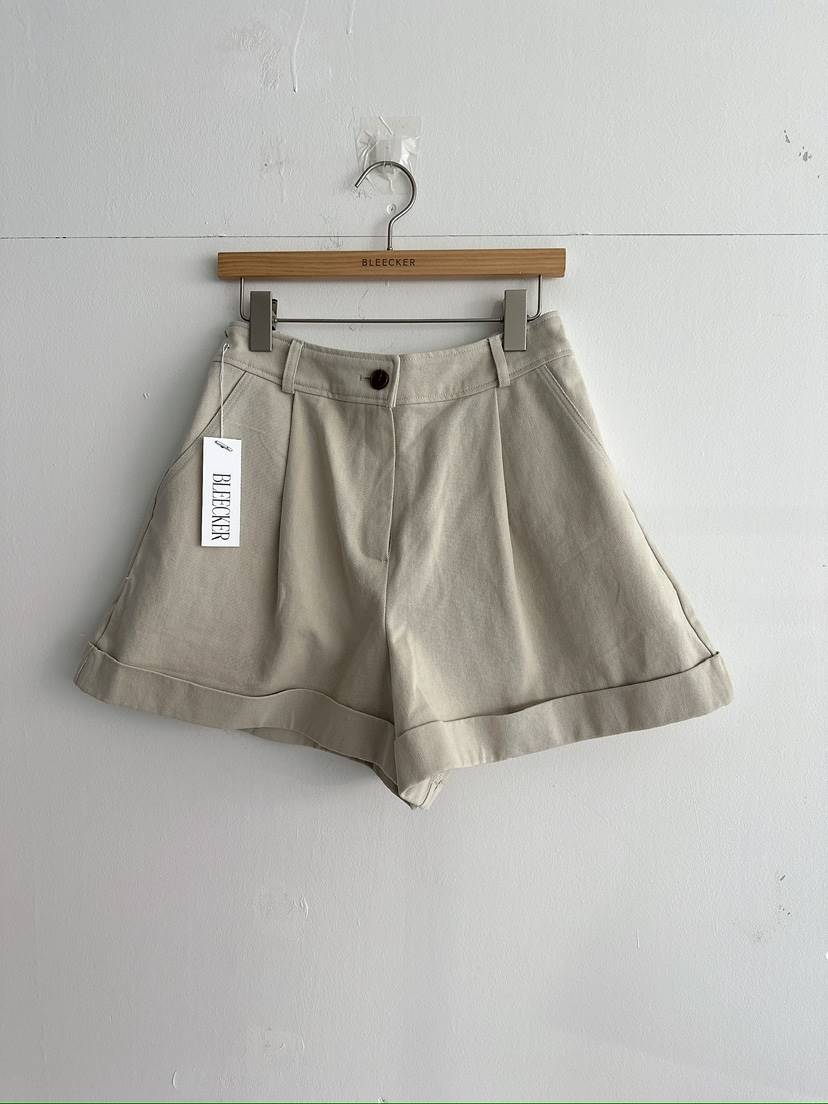 BLEECKER韓國直郵實拍女士新品休閑時尚推薦熱賣人氣短褲BLEECKER短褲