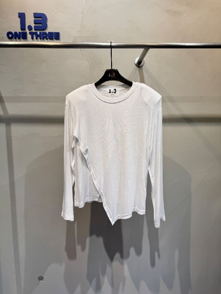 1.3韓國直郵實拍女裝新款職業時尚推薦休閑熱賣26春夏長袖T恤1.3長袖T恤