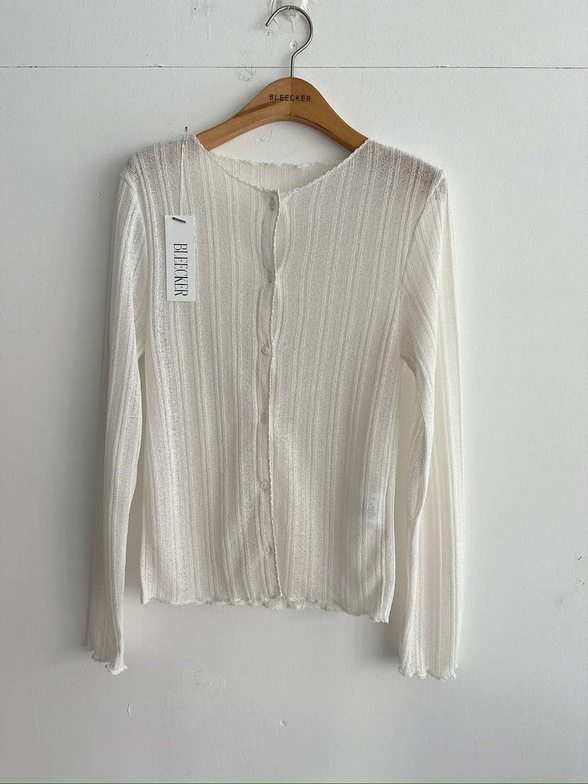 BLEECKER韓國直郵實拍女裝新款推薦時尚熱賣休閑襯衫蕾絲衫BLEECKER襯衫/蕾絲衫